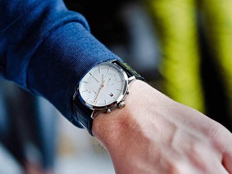 reloj tommy hilfiger plateado para hombre
