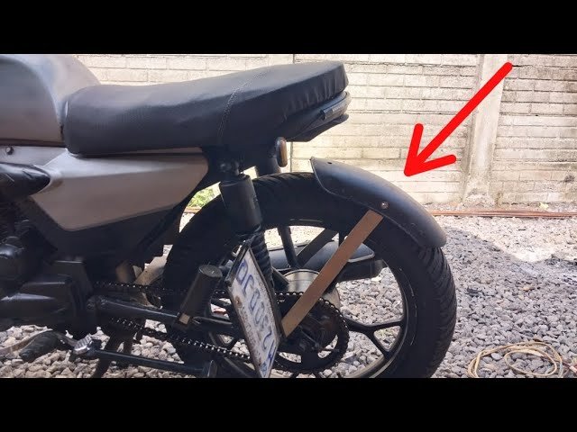 Dónde encontrar salpicaderas traseras para moto café racer