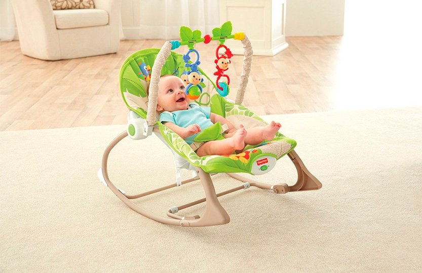 Qué características tiene la silla periquera para bebé Prinsel 1 silla periquera para bebe en uso