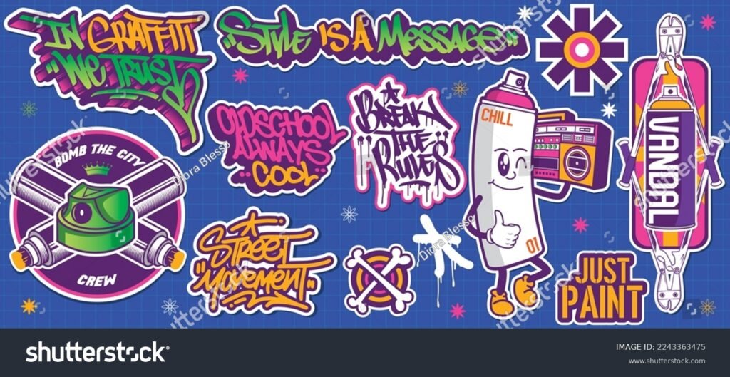 Cómo puedo diseñar stickers de graffiti personalizados con mi nombre 4 Cómo puedo diseñar stickers de graffiti personalizados con mi nombre