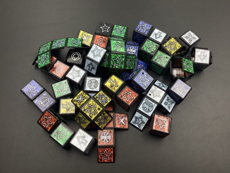 tablero de dungeon dice monsters en accion