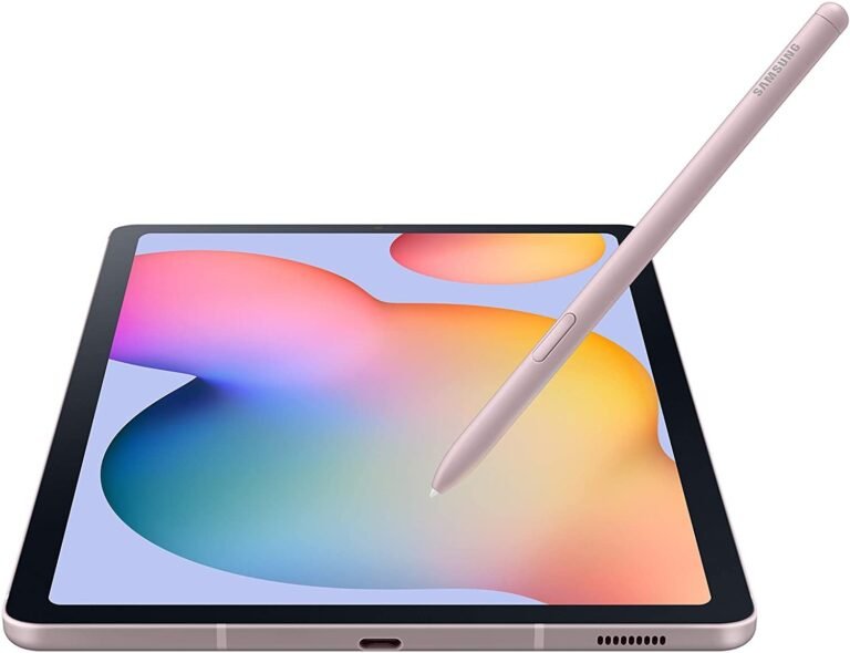 tablet samsung con s pen en uso
