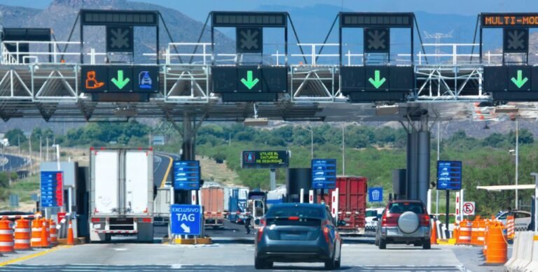 tag pase en uso en carretera mexicana