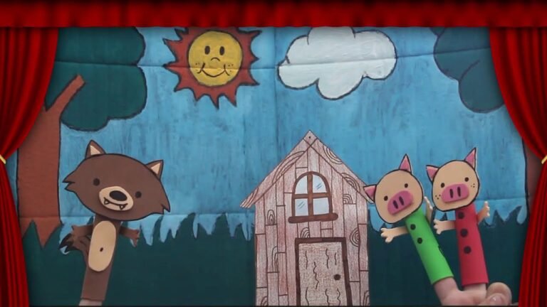 Dónde puedo encontrar la obra de teatro de Los Tres Cerditos 14 teatro con marionetas de los tres cerditos
