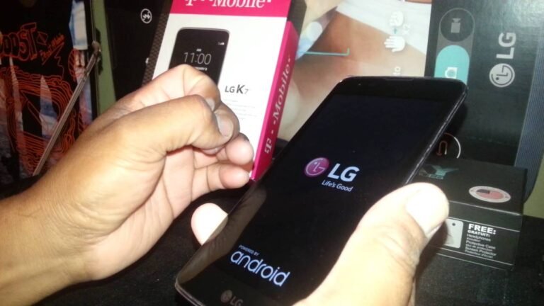 telefono lg android con pantalla desbloqueada