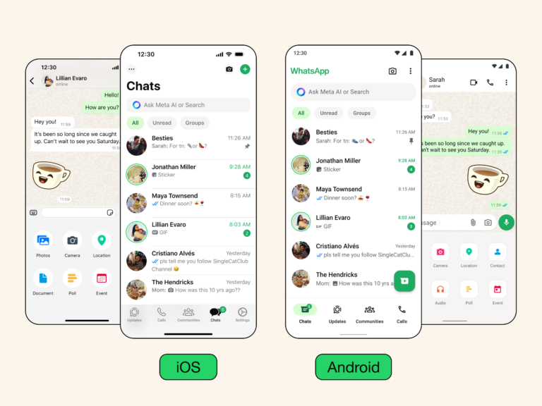 Cómo puedo saber quién me bloqueó en WhatsApp fácilmente 8 telefono mostrando la interfaz de whatsapp