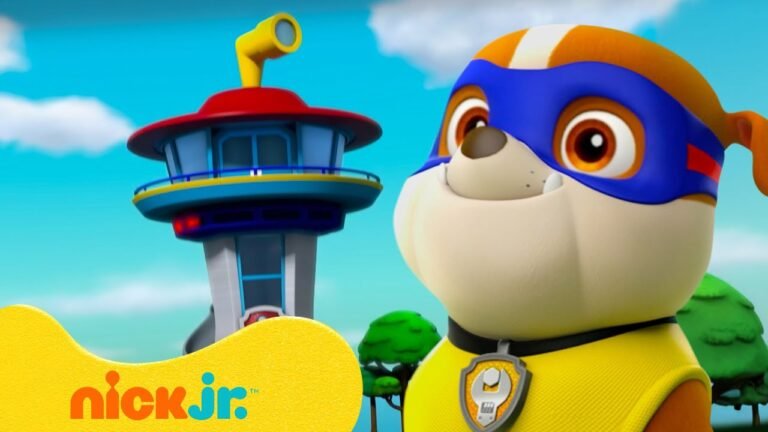 torre de control de paw patrol en accion