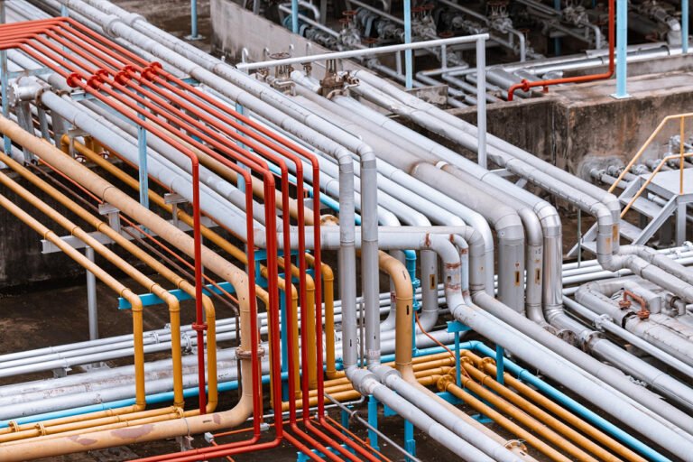 Qué colores de tuberías se utilizan según las normas ISO 3 tuberias de colores en un entorno industrial