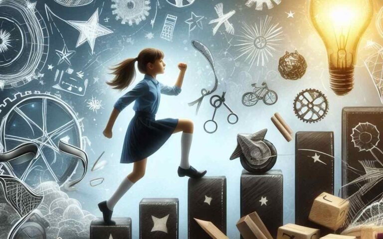 una persona superando obstaculos con determinacion