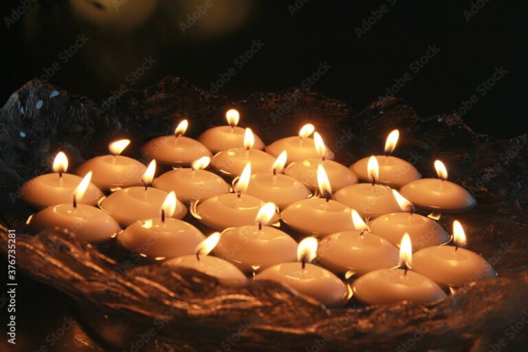 velas encendidas en un ambiente romantico 1