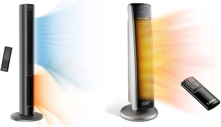 Es mejor un ventilador y calefactor de torre para mi hogar 20 ventilador y calefactor de torre en uso