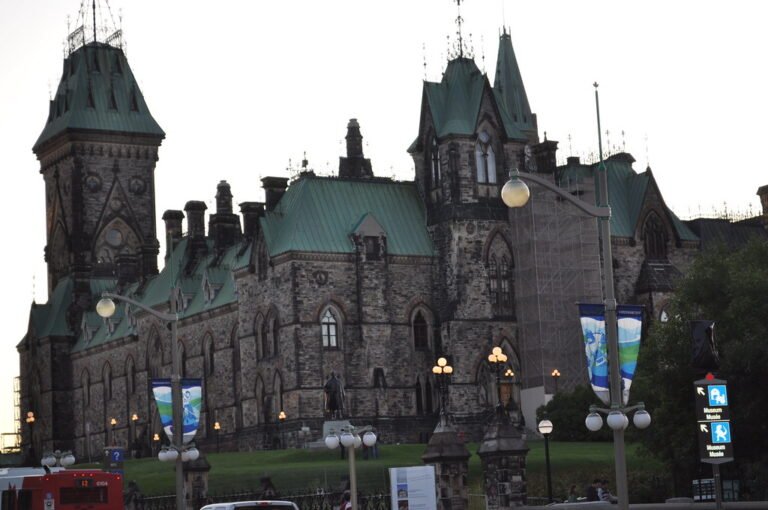 vista exterior del fairmont chateau laurier