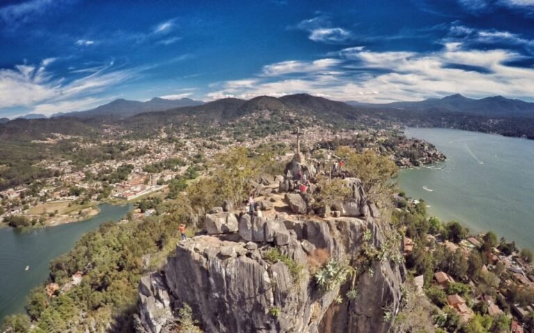 vista panoramica de the dome en valle de bravo