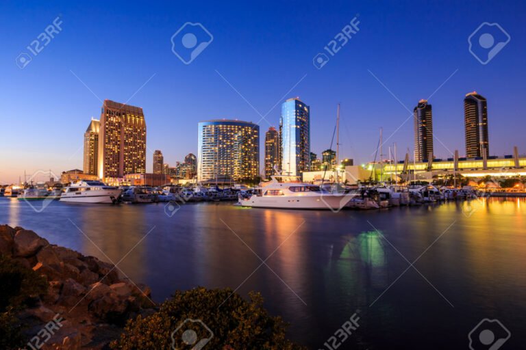 vista panoramica del puerto de san diego