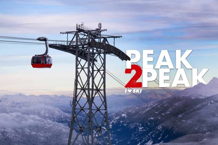 Qué es el teleférico Peak to Peak en Whistler y cómo funciona 5 vista panoramica del teleferico peak to peak