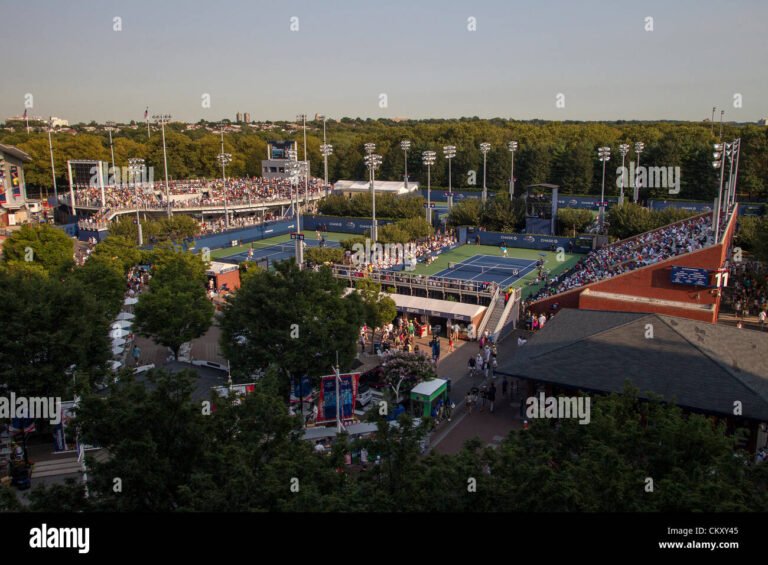 vista panoramica del tenis polo club york