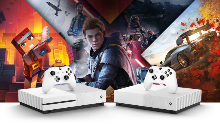 xbox one con videojuegos y accesorios